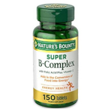 Nature's Bounty vitamin B complex tablet