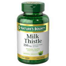 Nature's Bounty milk thistle capsule