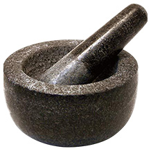 JADE TEMPLE mortar and pestle