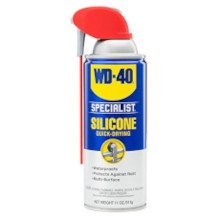 WD-40 silicone lubricant spray