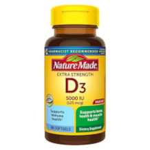 Nature Made vitamin D3 pill