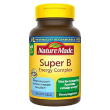 Nature Made vitamin B complex tablet