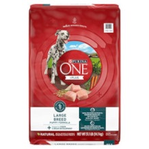 Purina One puppy food