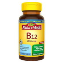 Nature Made vitamin B12 supplement