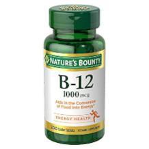 Nature's Bounty vitamin B12 supplement