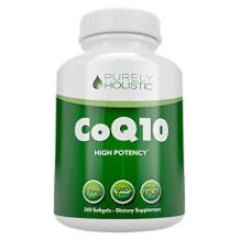 Purely Holistic coenzyme Q10 supplement