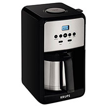 Krups coffee machine with thermal jug