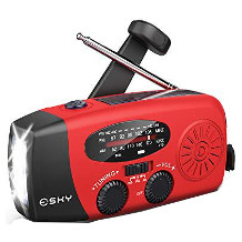 E-Sky crank radio