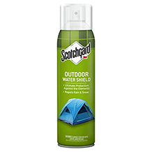 Scotchgard waterproofing spray