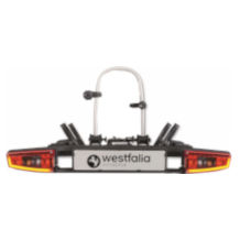 Westfalia rear-mounted bike rack