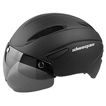 Shinmax cycling helmet with visor