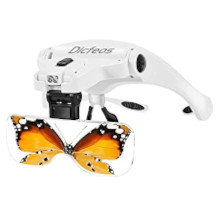 Dicfeos hands-free magnifying glasses