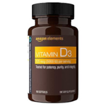 Amazon Elements vitamin D3 supplement