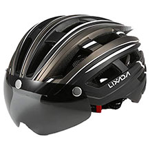 Lixada bike helmet with visor