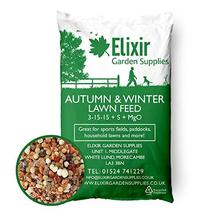 Elixir Gardens fall lawn fertilizer