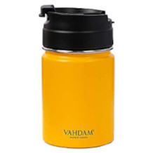 Vahdam travel mug