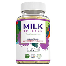NUVIMI milk thistle supplement