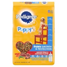 Pedigree dog food for puppies
