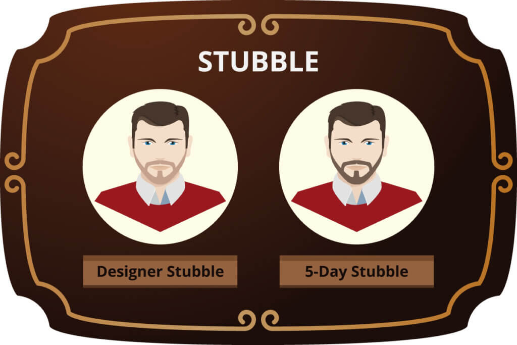 Figure of stubble