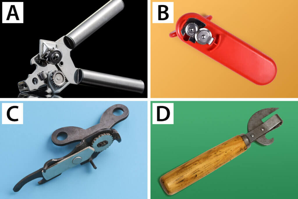 can opener types