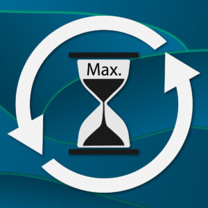 Icon maximum operating time