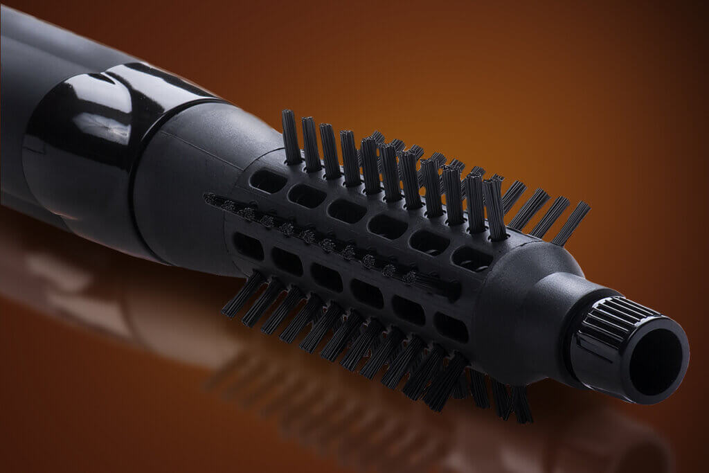 Black hair dryer brushes