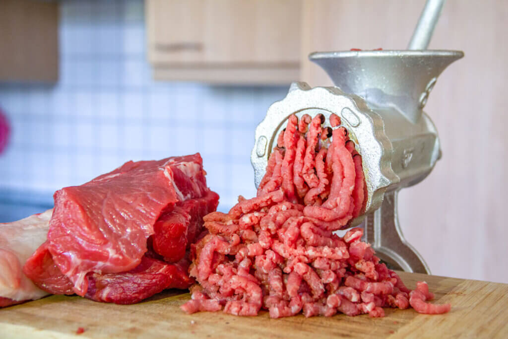 Minced beef