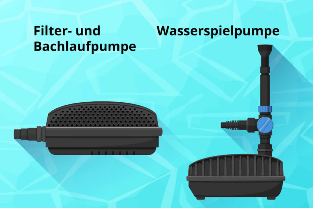 pond pump-filter pump vs. stream pump