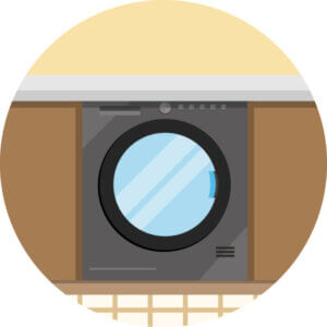 undercounter dryer icon