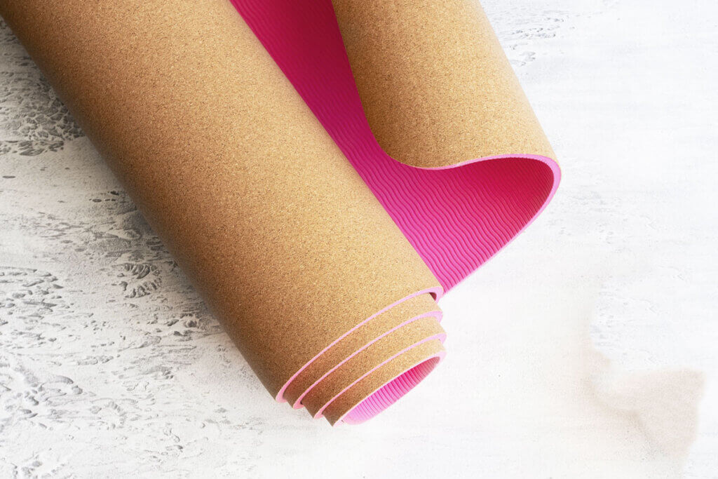 cork yoga mat